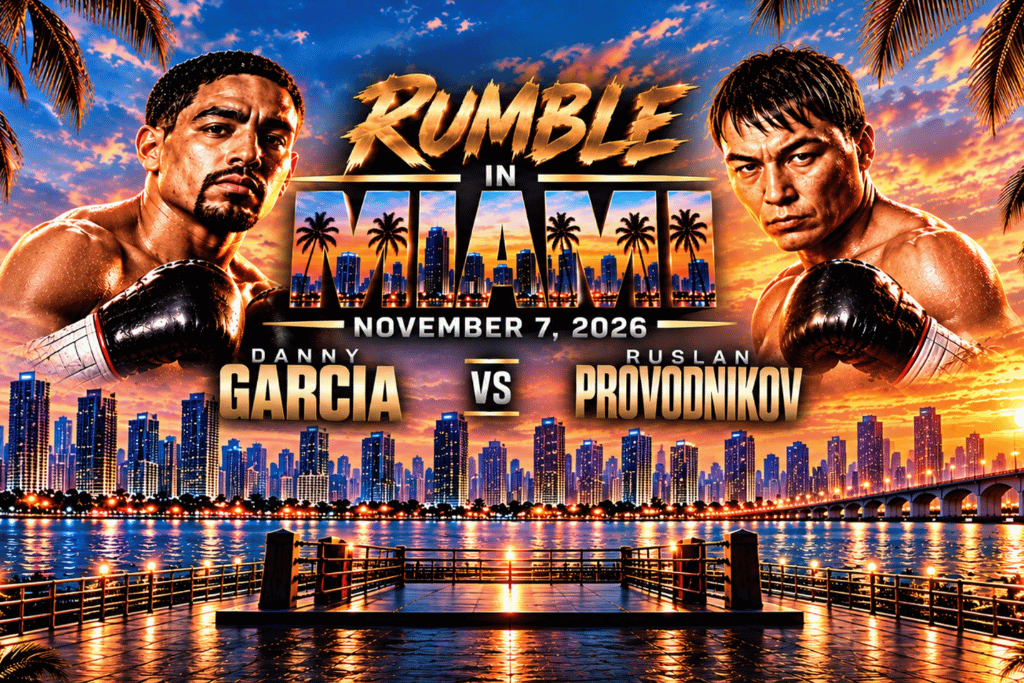 Rumble in Miami: Garcia vs. Provodnikov
